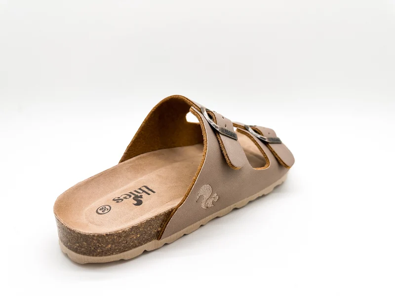 thies 1856 ® Eco Bio Sandal vegan elephant grey