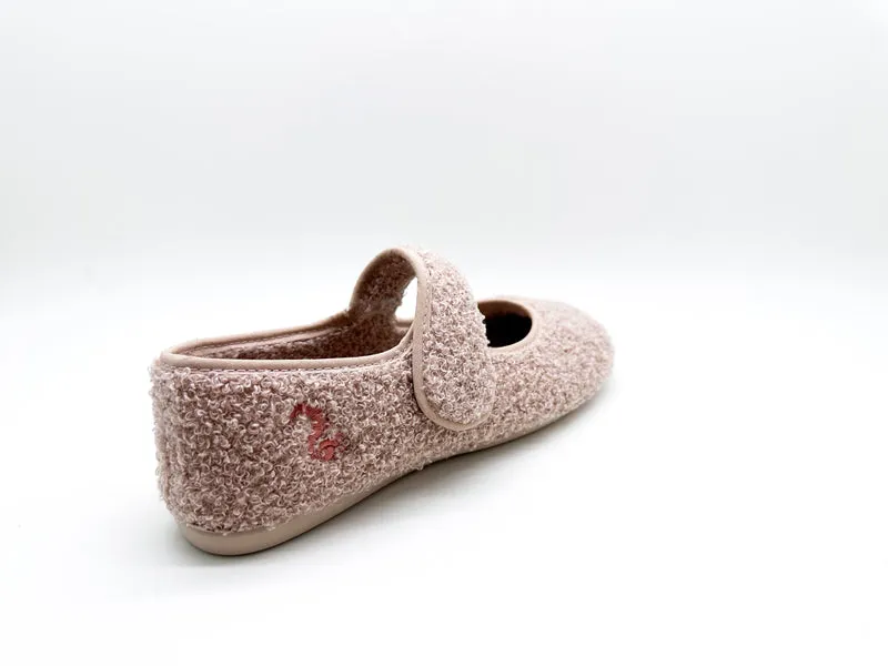 thies 1856 ® Rec Teddy Ballerina vegan rose