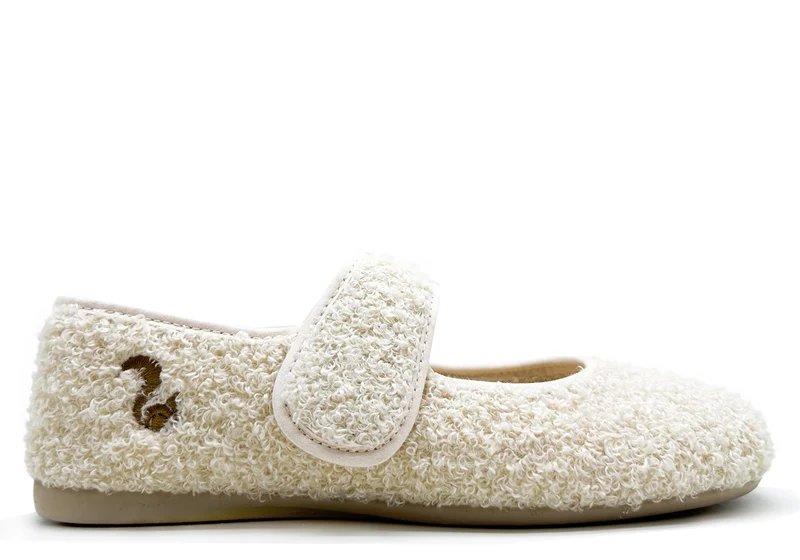 thies 1856 ® Rec Teddy Ballerina vegan off white
