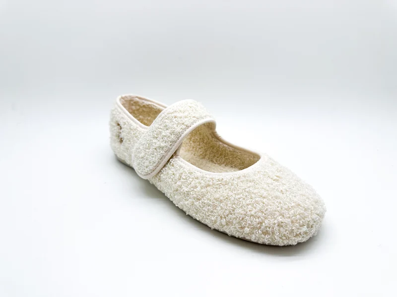thies 1856 ® Rec Teddy Ballerina vegan off white