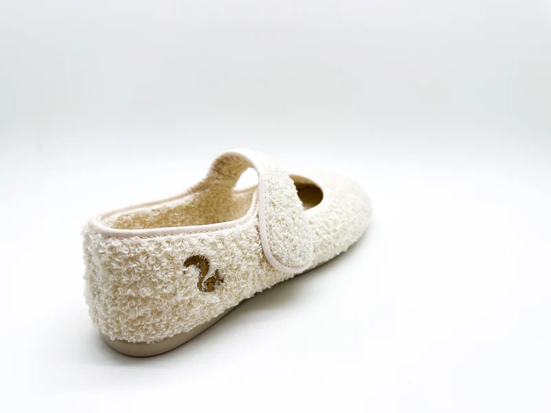 thies 1856 ® Rec Teddy Ballerina vegan off white