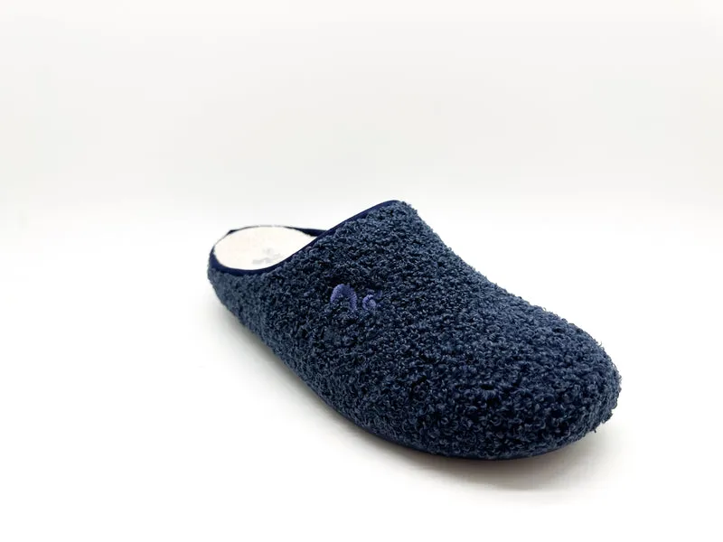 thies 1856 ® Rec Teddy Slipper vegan navy