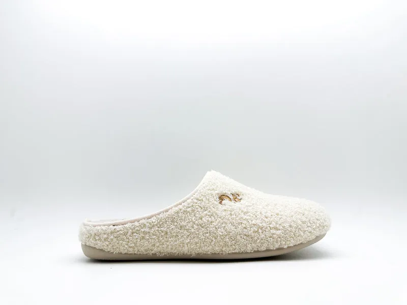 thies 1856 ® Rec Teddy Slipper vegan off white