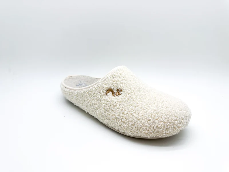 thies 1856 ® Rec Teddy Slipper vegan off white