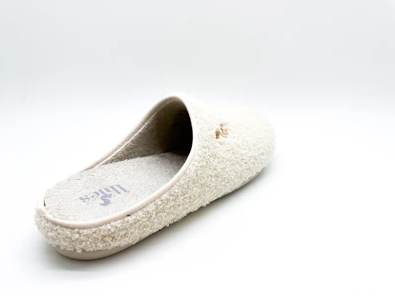 thies 1856 ® Rec Teddy Slipper vegan off white