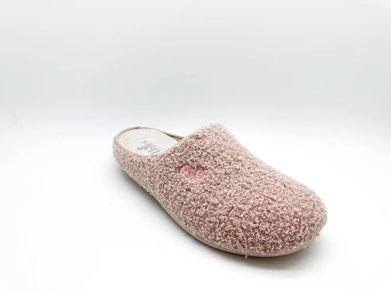 thies 1856 ® Rec Teddy Slipper vegan rose