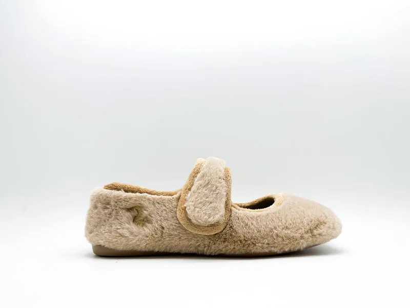 thies 1856 ® Rec Fur Ballerina vegan beige