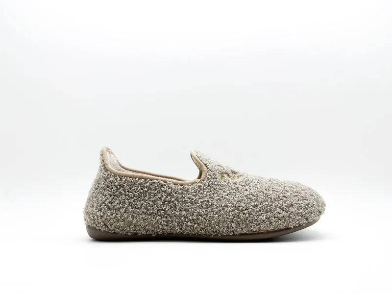 thies 1856 ® Rec Teddy Closed Slipper vegan truffle