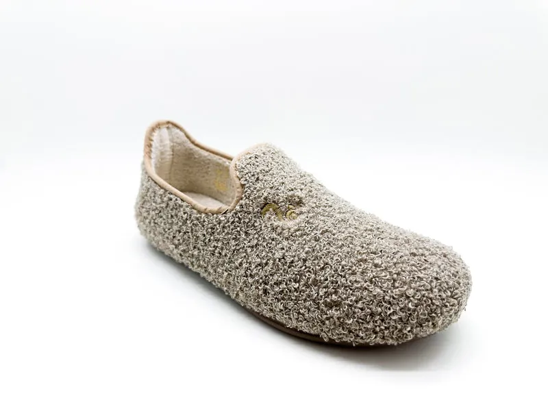 thies 1856 ® Rec Teddy Closed Slipper vegan truffle