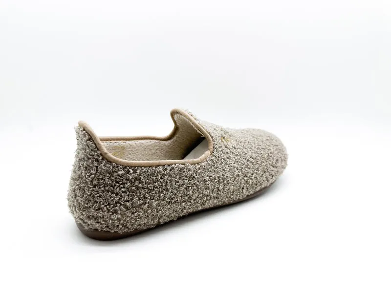thies 1856 ® Rec Teddy Closed Slipper vegan truffle