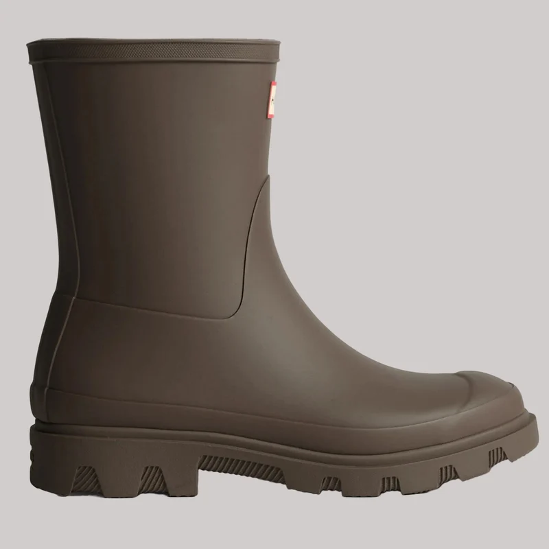 Hunter Herren-Kurzstiefel Downpour | Schokoladenbraun