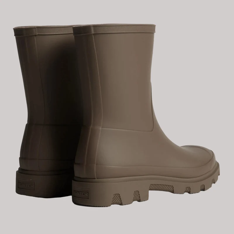 Hunter Herren-Kurzstiefel Downpour | Schokoladenbraun