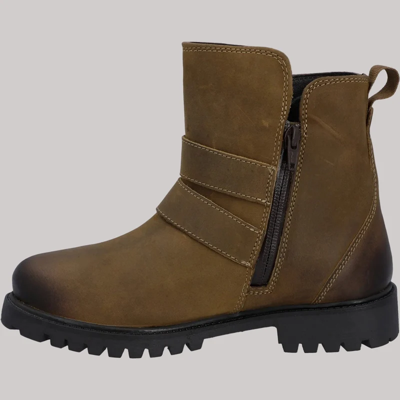 Hunter Ness Damen-Ankle-Boot | Dunkelbraun