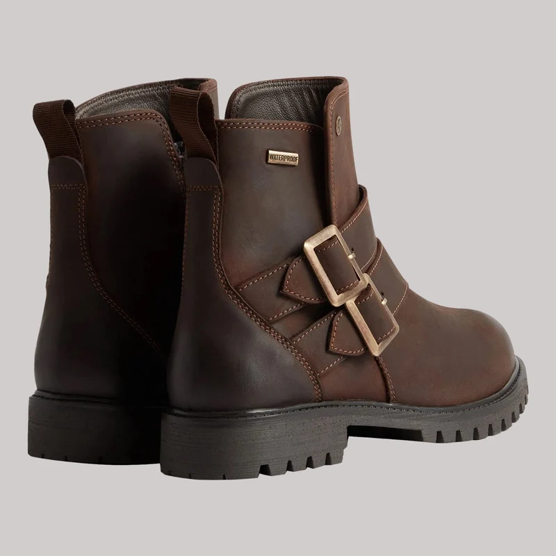 Hunter Ness Damen-Ankle-Boot | Braun