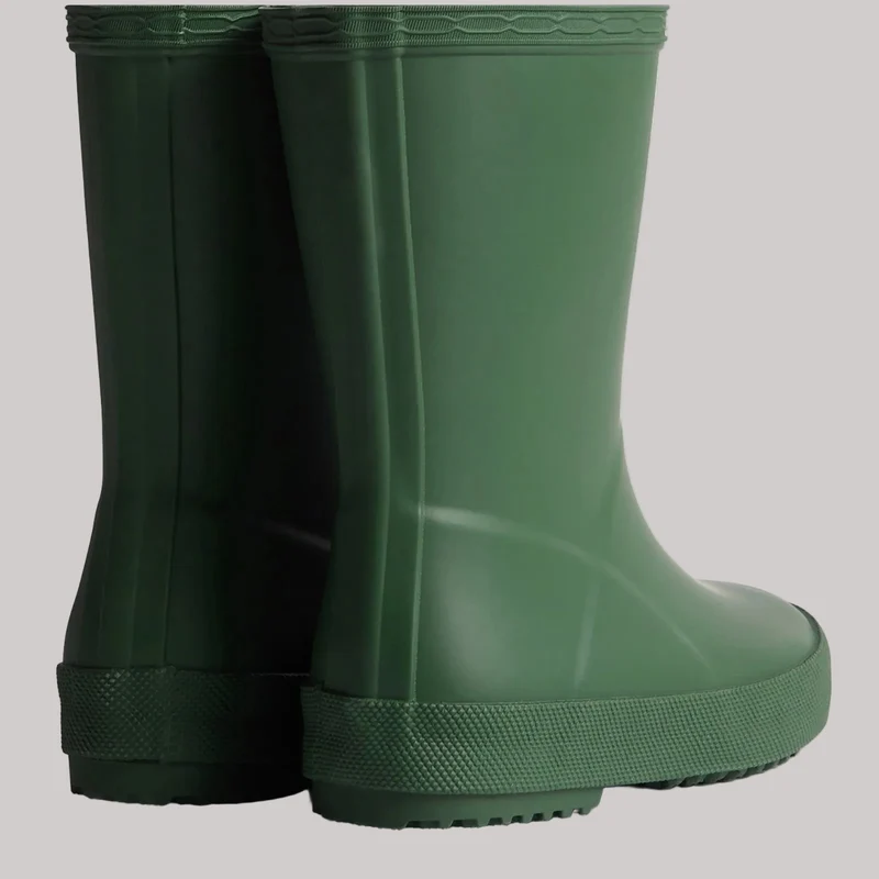 Hunter Kids First Gummistiefel | Grün