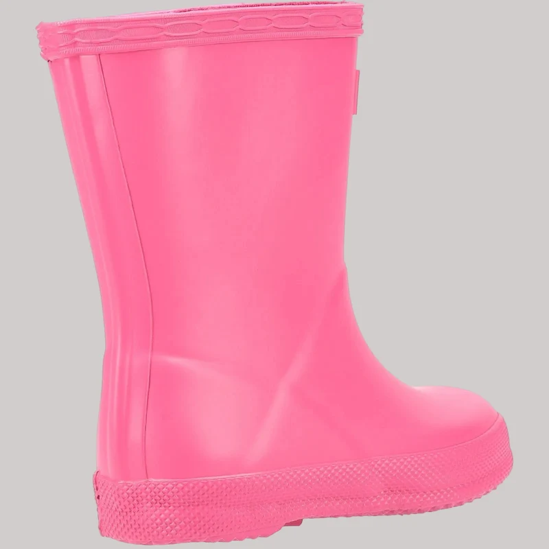 Hunter Kids First Gummistiefel | Leuchtendes Rosa