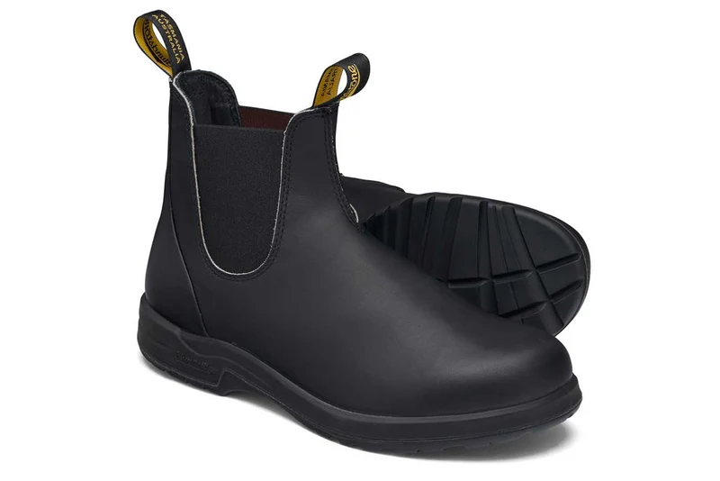 Blundstone Unisex 2058 All Terrain Vollnarbenleder Chelsea Stiefel | Schwarz