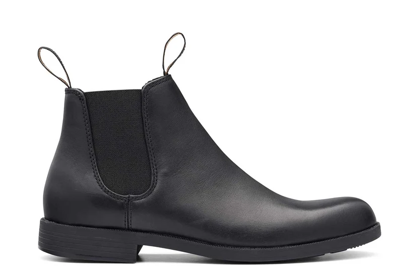 Blundstone Unisex 1901 Dress Vollnarbenleder Chelsea Stiefel | Schwarz