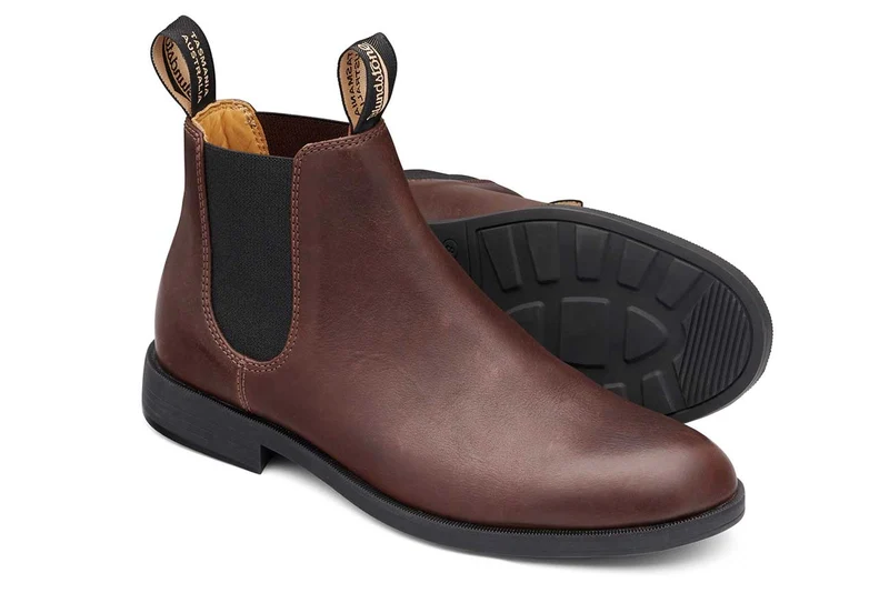 Blundstone Unisex 1900 Dress Vollnarbenleder Chelsea Stiefel | Kastanie