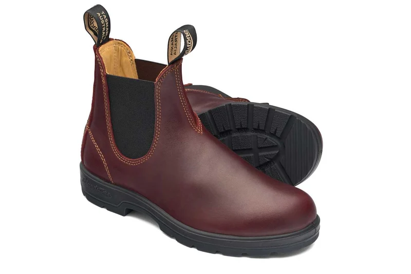 Blundstone Unisex 1440 Classics Vollnarbenleder Chelsea Stiefel | Redwood