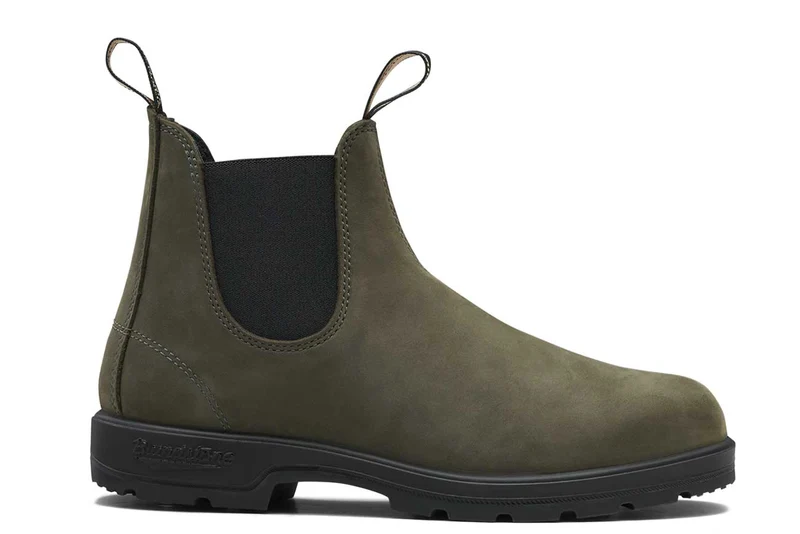 Blundstone Unisex 562 Classics Nubukleder Chelsea Stiefel | Wald