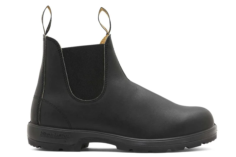 Blundstone Unisex 558 Classics Vollnarbenleder Chelsea Stiefel | Schwarz