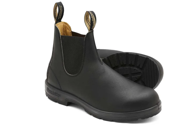 Blundstone Unisex 558 Classics Vollnarbenleder Chelsea Stiefel | Schwarz
