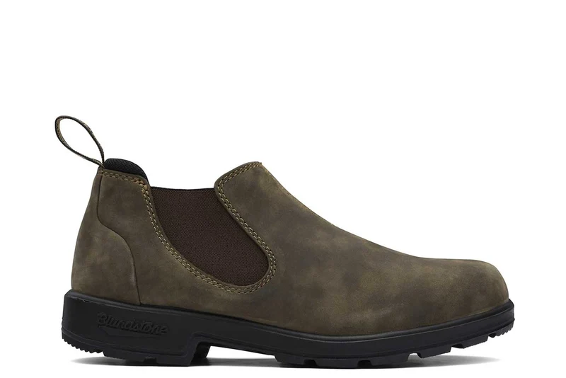 Blundstone Unisex 2036 Originals Schuh aus gewachstem Nubukleder | Rustikales Braun