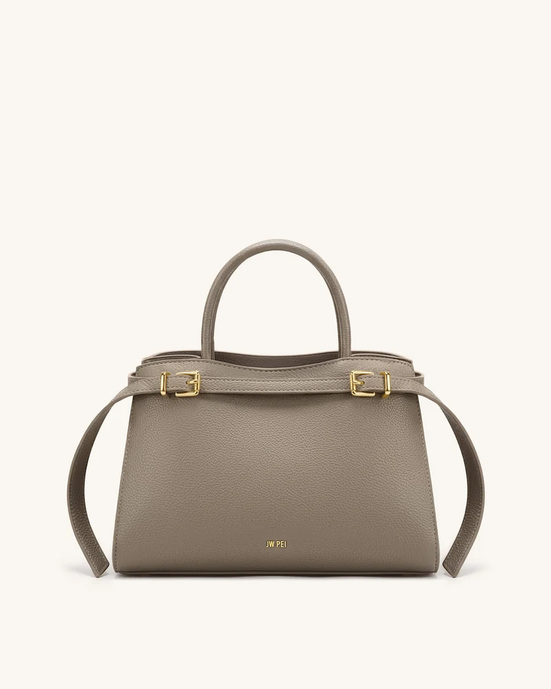 Ella Strukturierte Tote-Bag - Taupe