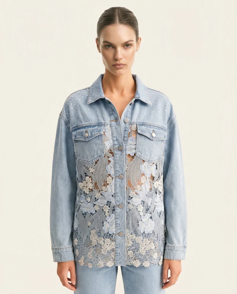 Denim-Hemd „The Double Agent“ - Hellblau