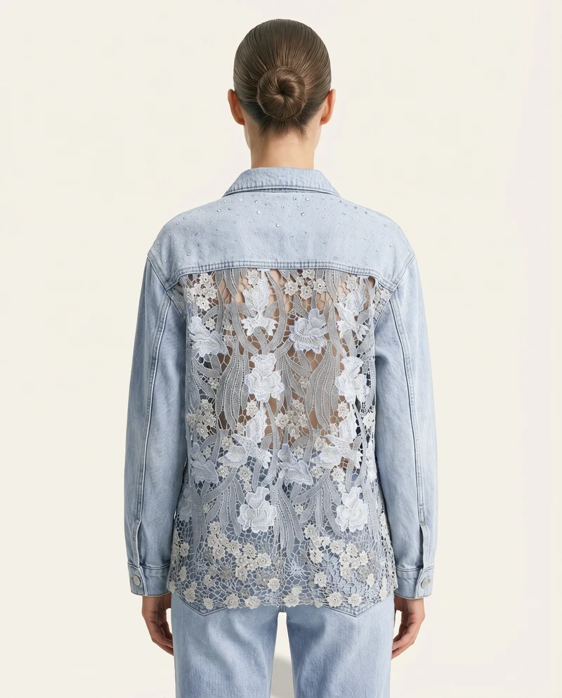 Denim-Hemd „The Double Agent“ - Hellblau