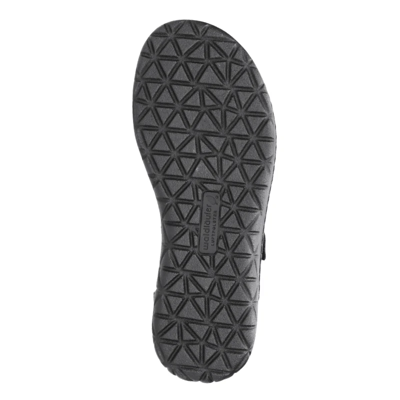 Waldläufer smart damesandal - Sort