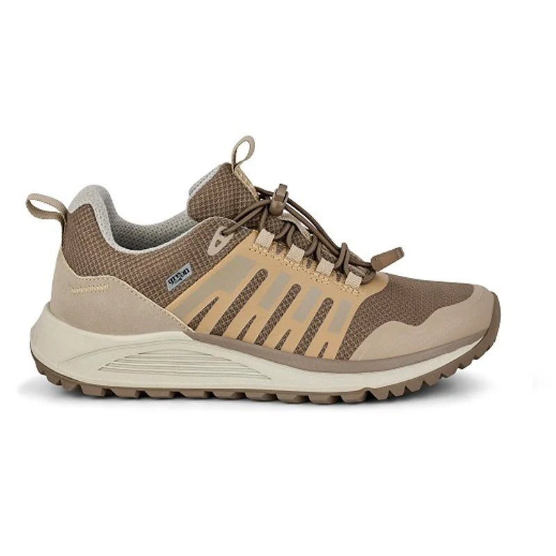 Green Comfort outdoor damesneaker - Sand/brun