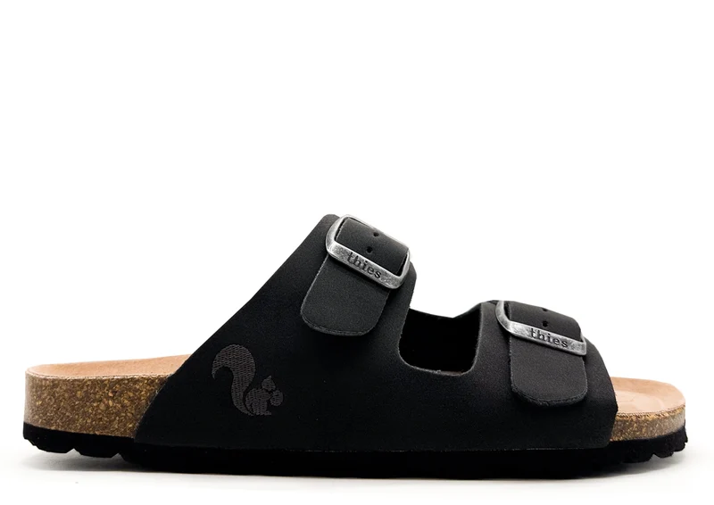 thies 1856 ® Eco Bio Sandal vegan obsidian grey