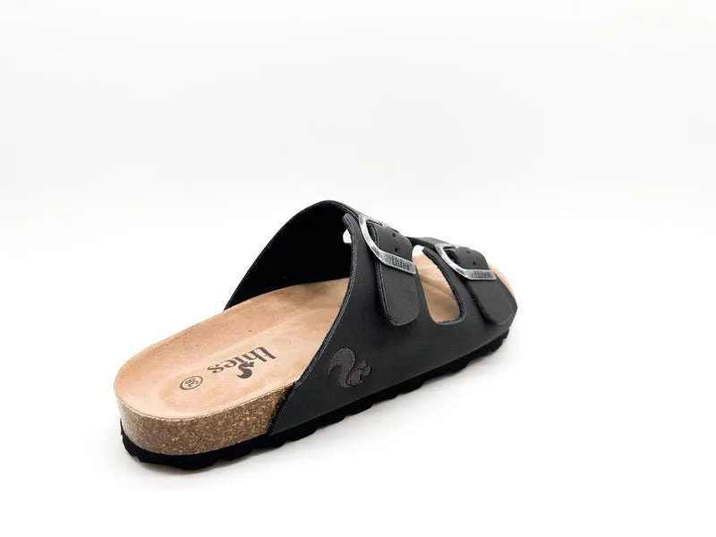 thies 1856 ® Eco Bio Sandal vegan obsidian grey