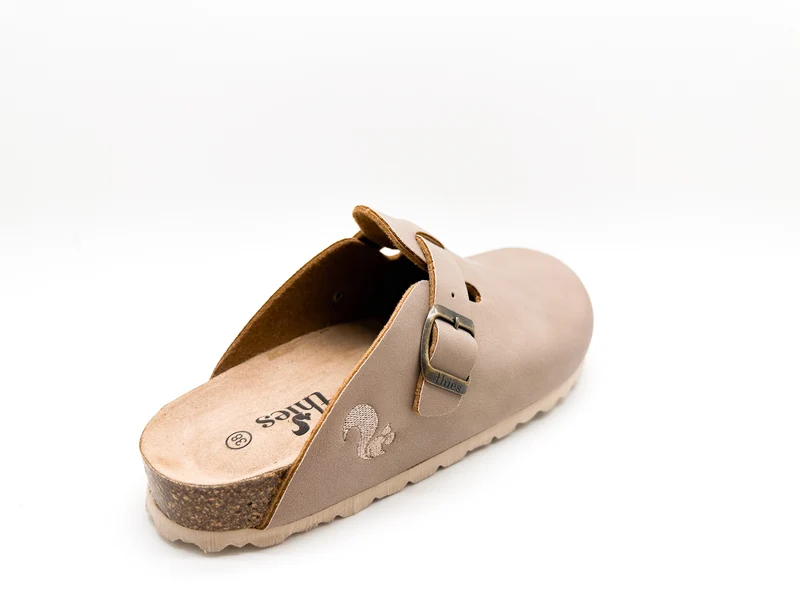 thies 1856 ® Eco Bio Clog vegan elephant grey