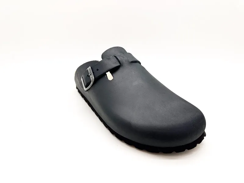 thies 1856 ® Eco Leather Clog truffle-black