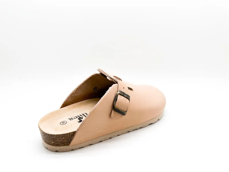 thies 1856 ® Eco Leather Clog mitsutake beige