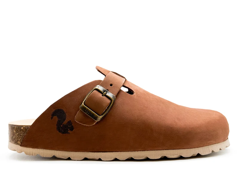 thies 1856 ® Eco Leather Clog shitake brown