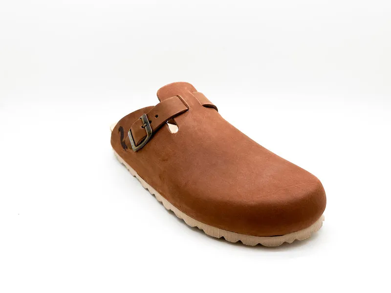 thies 1856 ® Eco Leather Clog shitake brown