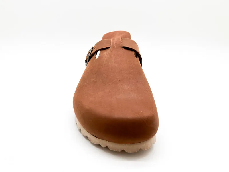 thies 1856 ® Eco Leather Clog shitake brown