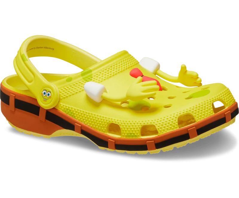 CROCS Unisex Spongebob Classic Clog