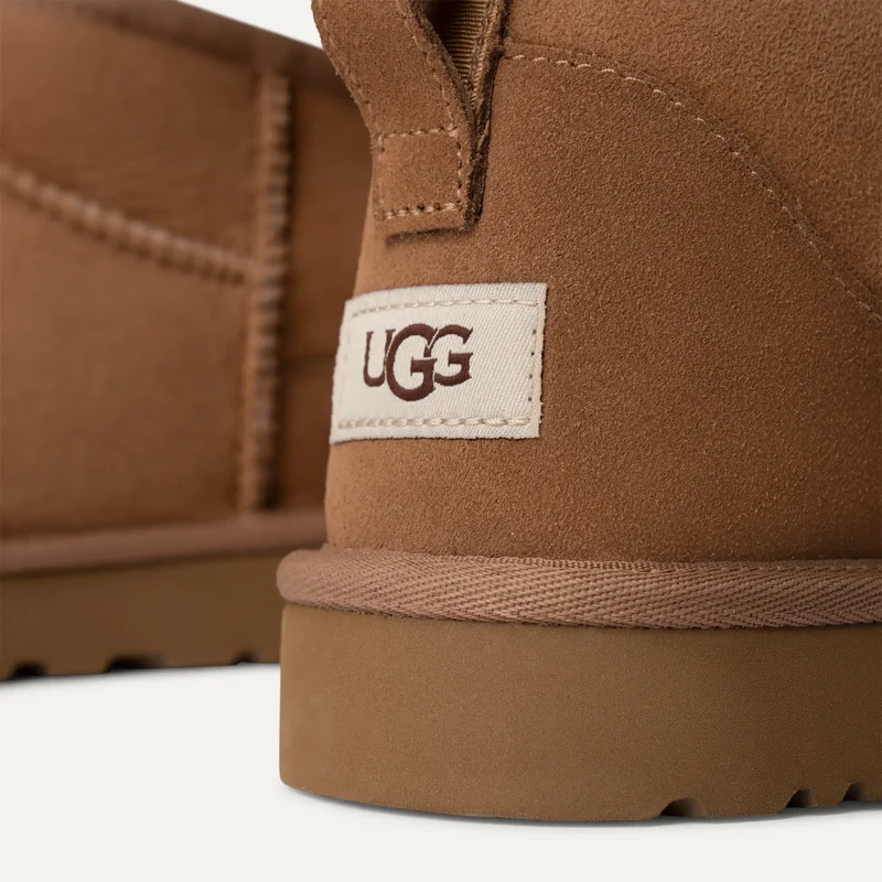 UGG Klassischer Herren-Mini-Stiefel „Ultra Mini“ | Kastanie