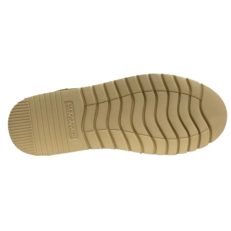 Napapijiri Herren-Ankle-Boots aus Conifer-Leder | Goldbraun
