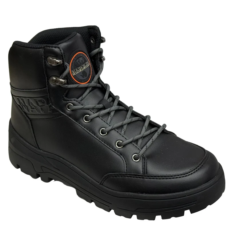 Napapijiri Herren Kräuterstiefel | Schwarz