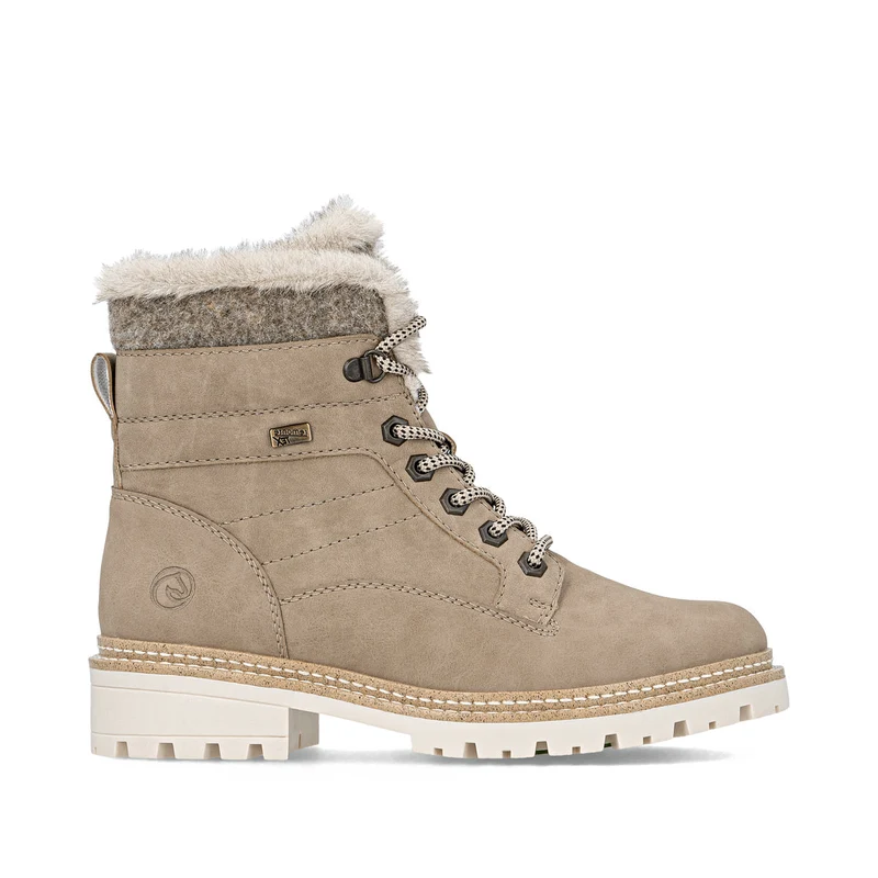 Remonte Damen Stiefelette mit Fleecefutter | Braun