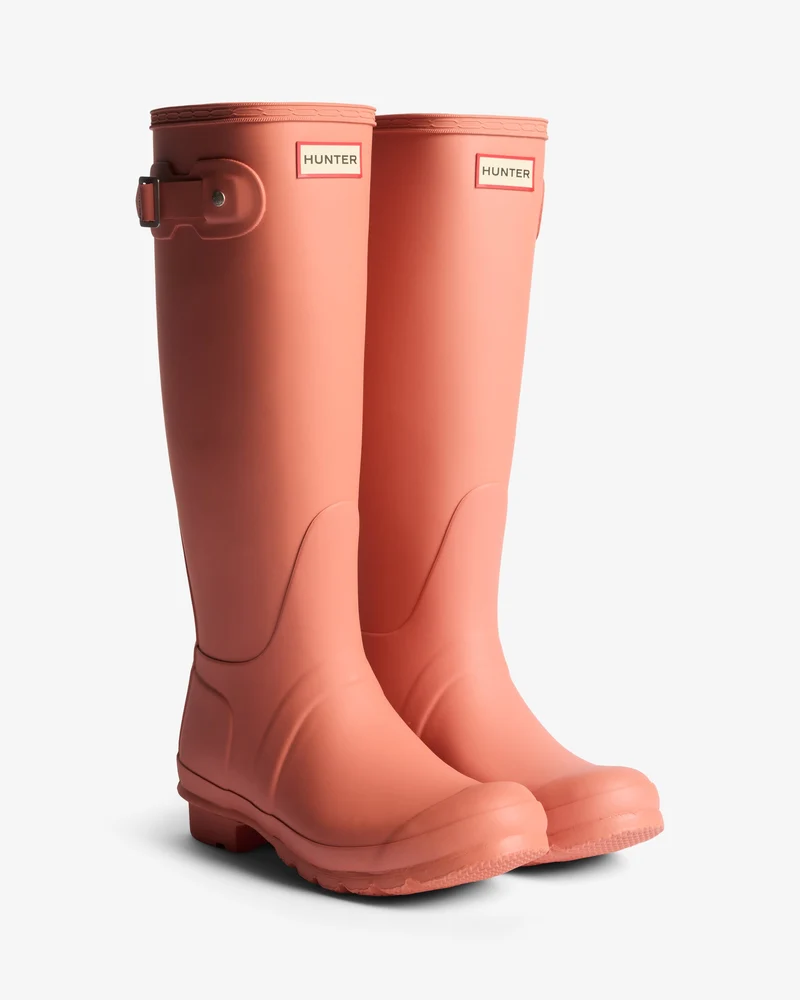 Hunter Hohe Damen-Gummistiefel | Terrakotta