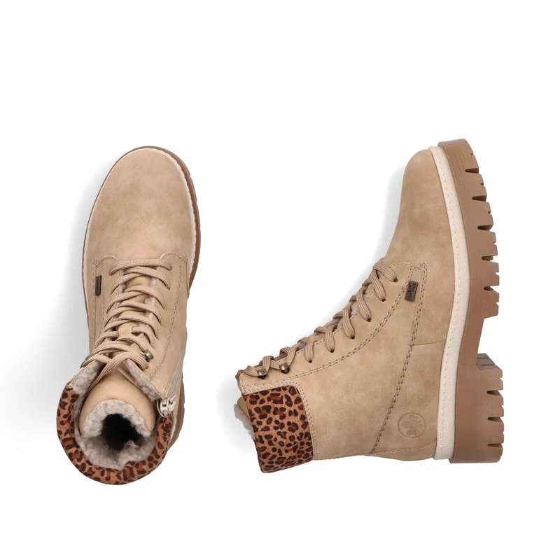 Rieker Damen Fashion Ankle Boots | Beige