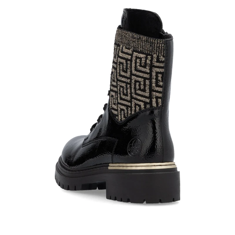 Rieker Damen Fashion Ankle Boots | Schwarz