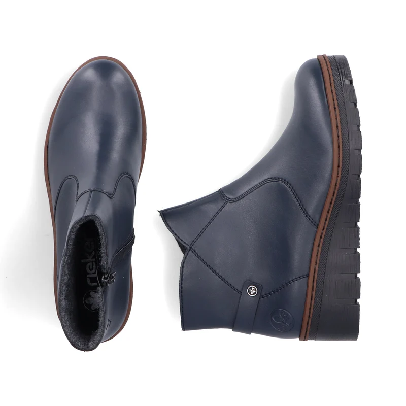 Rieker Damen Keilstiefeletten | Blau